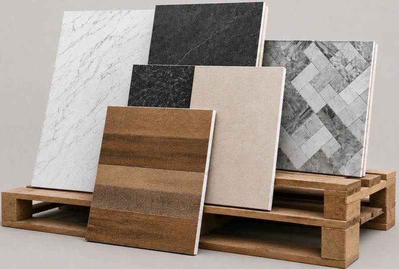 TileBlitz tile stock on pallet